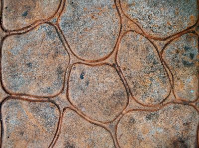 Stamped Concrete Construction detail