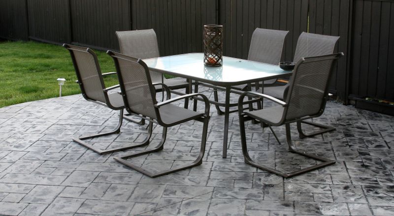 Stamped Cement Patio Service